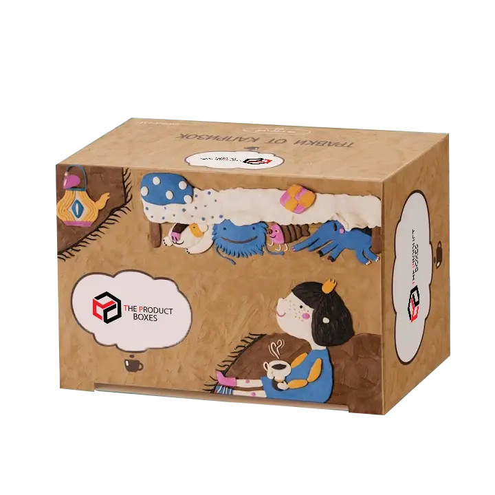 Custom large toy boxes with lids