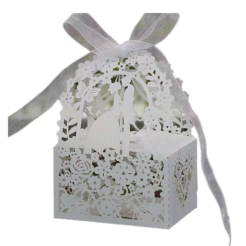 Laser Cut Wedding Cake Boxes