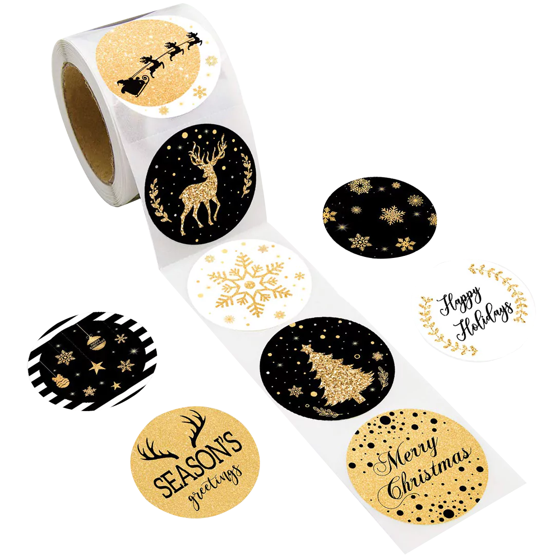 christmas envelope seals uk