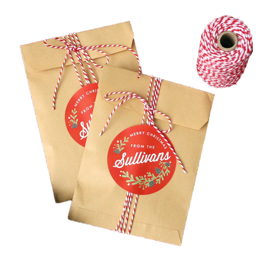 personalised christmas labels