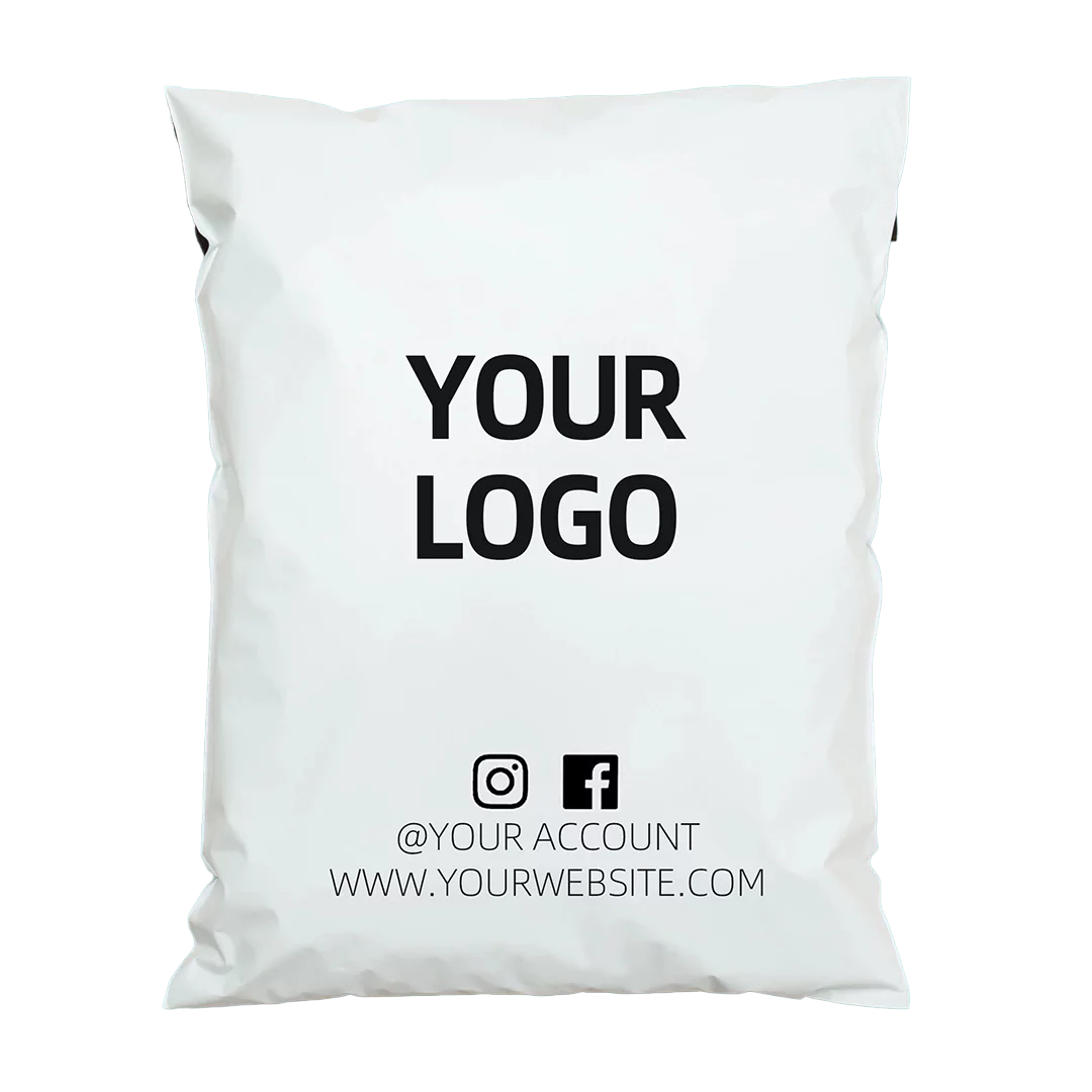 poly mailer bag with custom logo