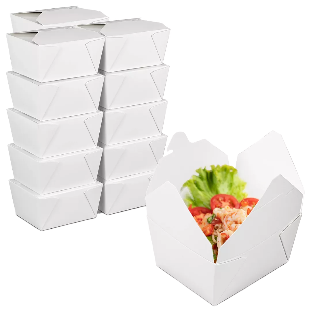 White Takeaway Boxes