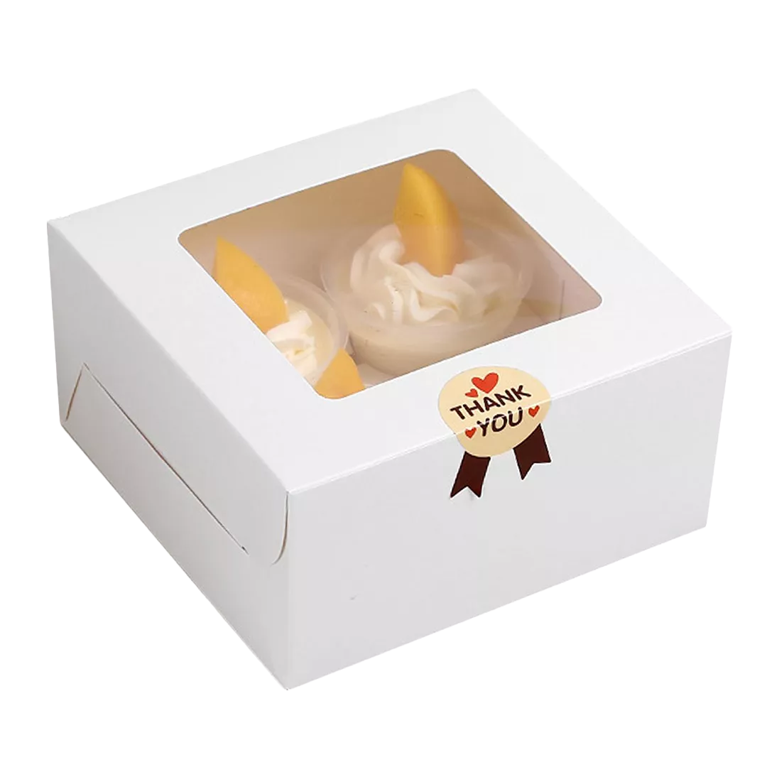 kraft boxes with window wholesale