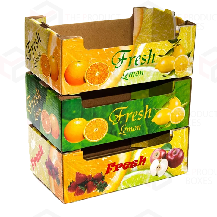 cardboard produce boxes wholesale