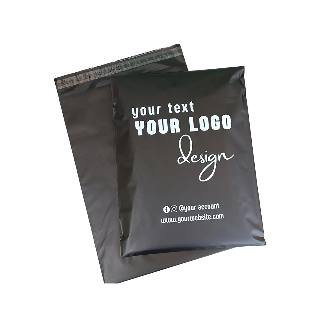 Black Poly Mailers With Logo