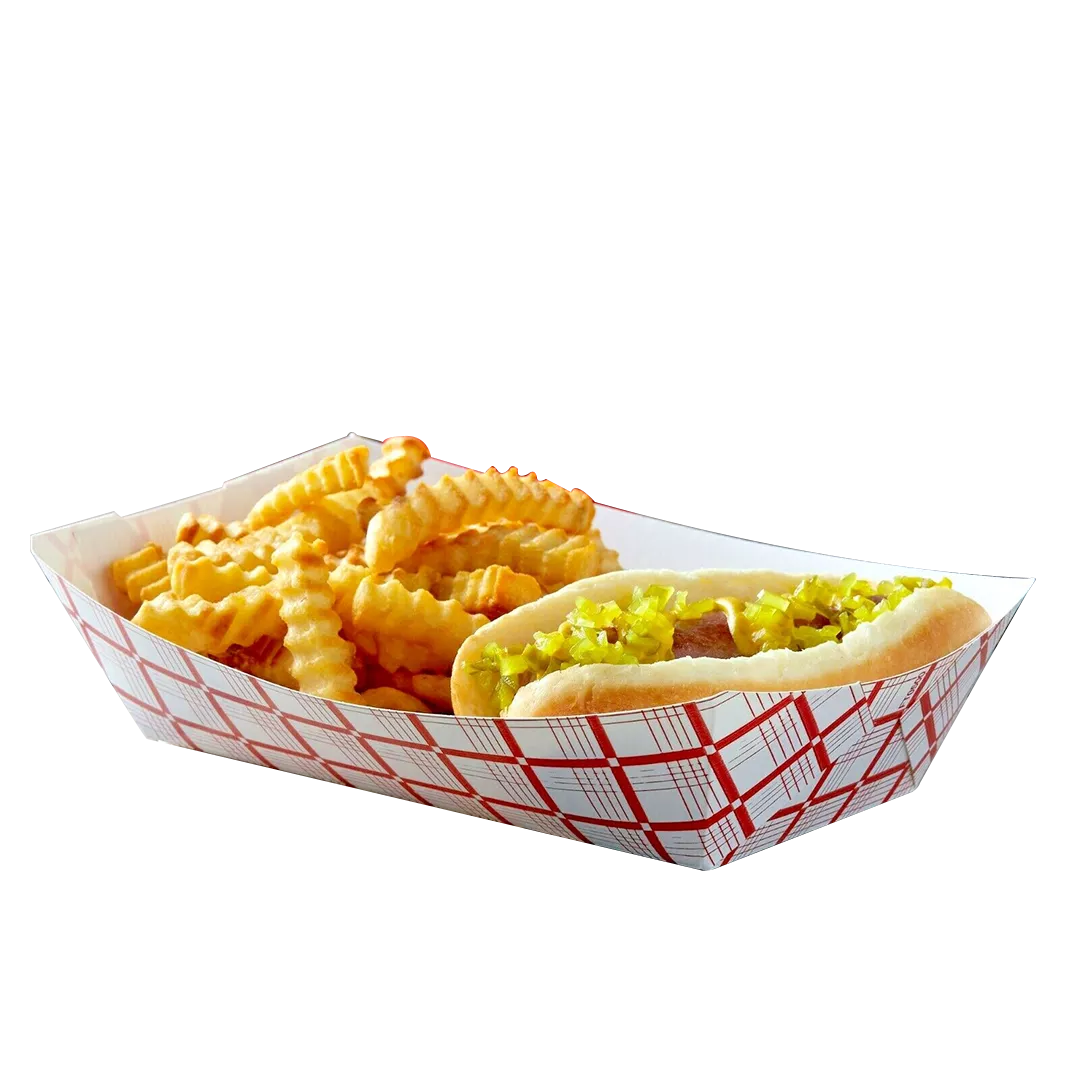 custom printed paper food trays