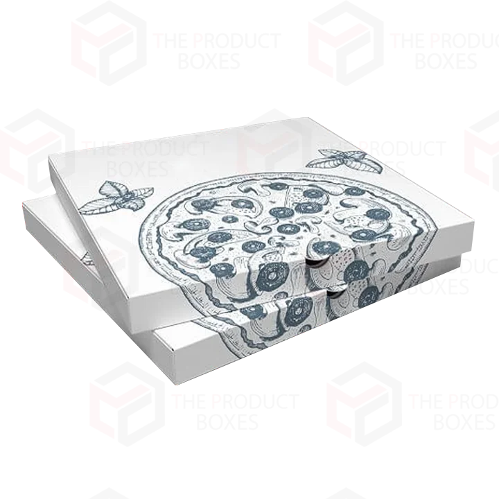 white pizza boxes