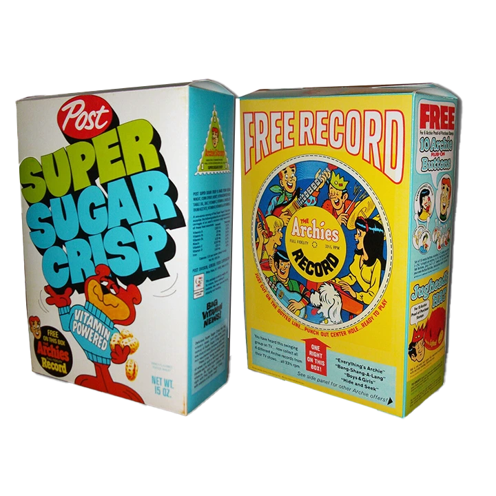 70s Cereal Boxes