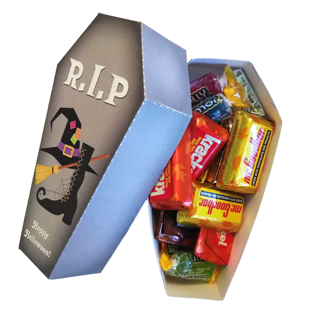 Coffin Shaped Treat Boxes